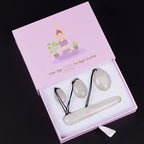 Rose Quartz Yoni Egg Set with Jade and Obsidian – view 12