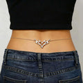 Heart and Wings Waist Chain with Zircon – view 10