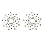 Rhinestone Pasties with Clear Adhesive – 1 or 2 Pairs – view 3