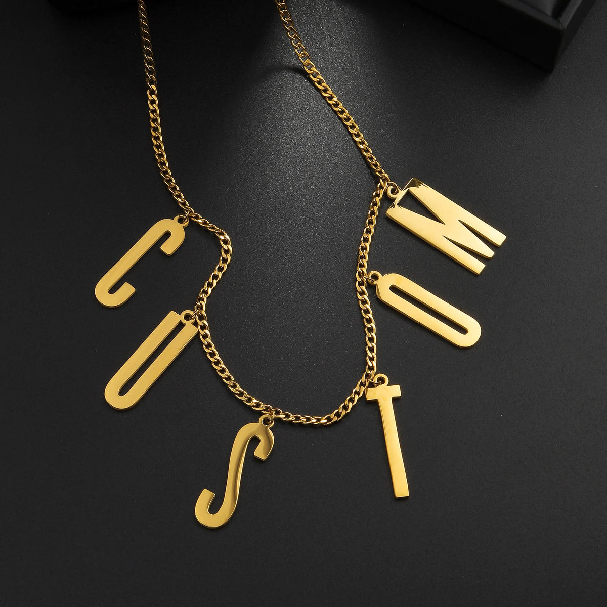 Personalized 2-Layer Waist Chain with Name and Zircon – view 19